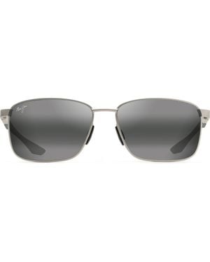 Maui Jim Kaala 58Mm Polarized Rectangle Sunglasses - Gray