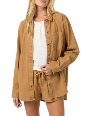 O'neill Sportswear Sevie Cotton Shacket - Brown
