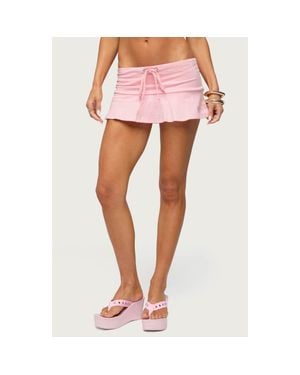 Edikted Your Dreams Peplum Skort - Pink