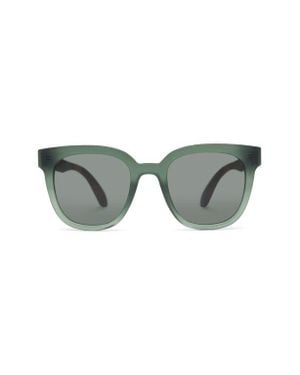 TOMS Juniper 54Mm Round Sunglasses - Green
