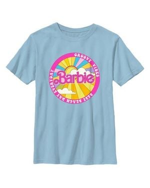 Barbie Boys' Groovy Beach Day Vibes T-Shirt - Blue