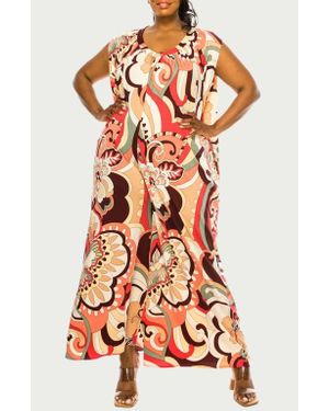 L I V D Ashlyn Jumpsuit - Orange