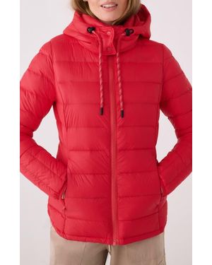 Lolë Emeline Water Repellent 550 Fill Power Down Jacket - Red