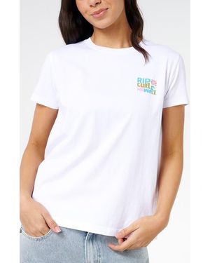 Rip Curl Catalina Island Graphic Tee - White