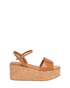 Santoni Wedge - Brown