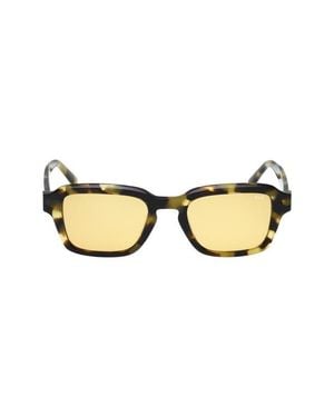 Abercrombie & Fitch 51Mm Round Sunglasses - Natural