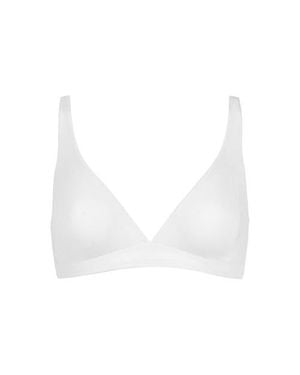 Huit Coton Bio Bralette - White