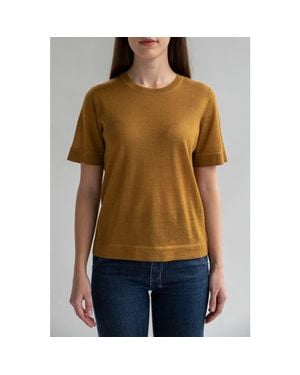 SSKEIN Crew Neck Sweater Tee - Multicolor