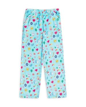 PREPPY GOOSE Plush Lucky Charm Loungewear Pant - Blue