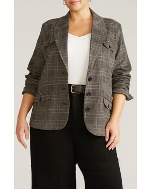 UNIVERSAL STANDARD Four Pocket Blazer - Black