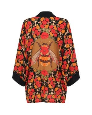 Henelle Duster Jacket - Red