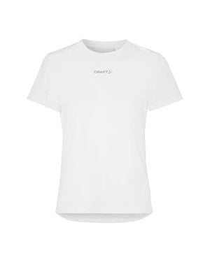 C.r.a.f.t Essence Perforated Jersey T-Shirt - White