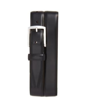 Allen Edmonds Midland Ave. Leather Belt - Black