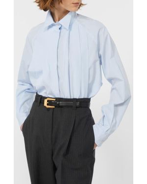 Weekend by Maxmara Acanto Tuxedo Shirt - White