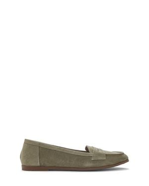 Forever & Always Shoes Dorothy Leather Loafer - Green