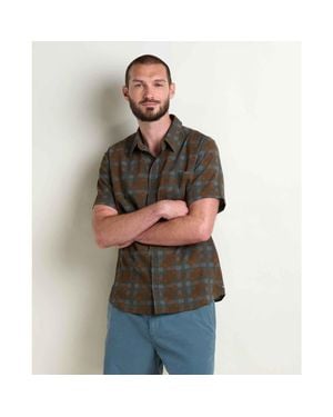 Toad & Co. Fletcher Short Sleeve Shirt - Gray