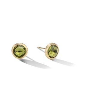 Marco Bicego Jaipur Peridot Stud Earrings - Multicolor