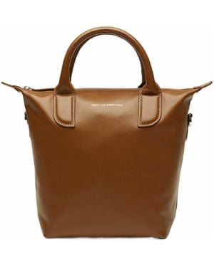 WANT Les Essentiels Petit O'Hare Smooth Leather Tote - Brown