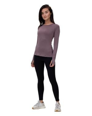 Rebody Active Citizen Compression Long Sleeve Top - Purple
