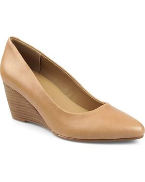 National Comfort Wedge Pump - Natural
