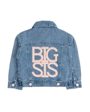Sweet Wink Big Sis Pearl Patch Jacket - Blue