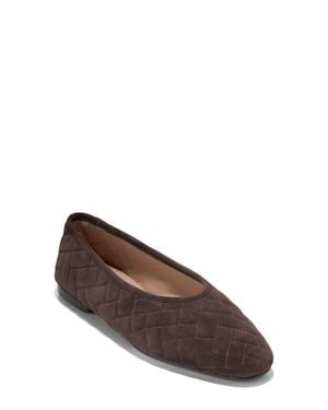 Cole Haan Jasleen Quilted Ballet Flat - Brown