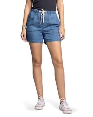 Thread & Supply Laverne Drawstring Shorts - Blue