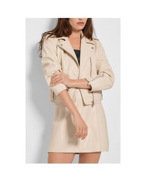 AS by DF Cult Recycled Leather Jacket - Natural