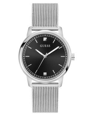 Guess Chandler Mesh Strap Watch, 40Mm - Gray