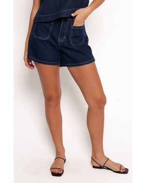 Petal & Pup Levi Denim Shorts - Blue