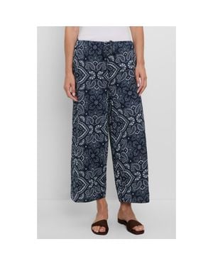 Michael Stars Elara Drawstring Waist Pants - Blue