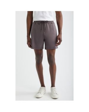 Tommy John Luxe Traveler Knit Shorts - Gray