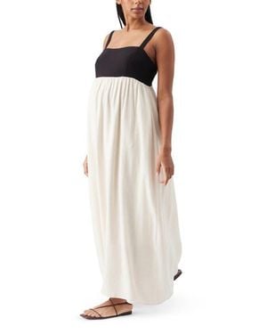 Ripe Maternity Olivia Dress - White