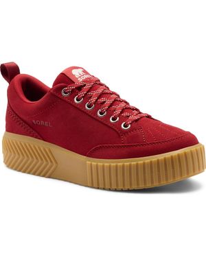 Sorel Ona Ave Waterproof Low Top Sneaker - Red