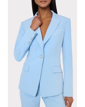MILLY Avery Cady Blazer - Blue