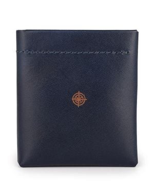 Old Trend Celosia Genuine Leather Bi Fold Wallet - Blue