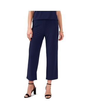 Chaus Wide Leg Crop Pants - Blue