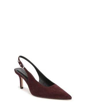 FAVORITE DAUGHTER Sierra Pointed Toe Slingback Pump - Brown