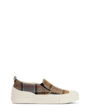 Barbour Cowan Canvas Slip-On Sneaker - Brown