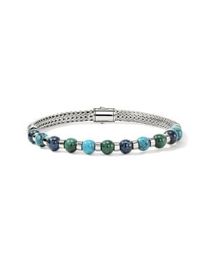 John Hardy Beaded Chain Bracelet - Blue