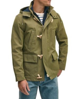 Brooks Brothers Out Sailing Hooded Jacket - Green