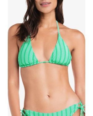 Helen Jon String Bikini Top - Green