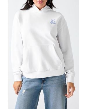 Guess Bear Hoodie - White