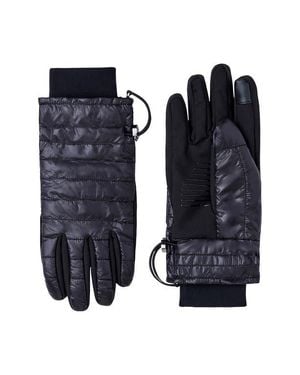 Mackage Alfie Quilted Recycled Nylon Gloves - Black