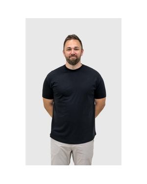 EPIC FITS Curved Hem Crew Neck 3-Pack T-Shirts - Blue