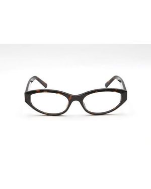 Maison Margiela 54Mm Round Optical Glasses - Black