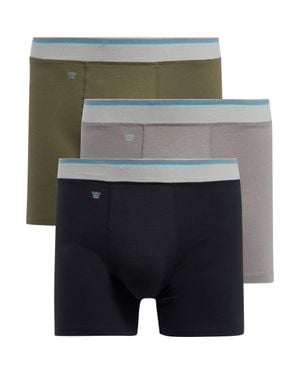 Mack Weldon 3-Pack Cloud Fx Boxer Briefs - Gray