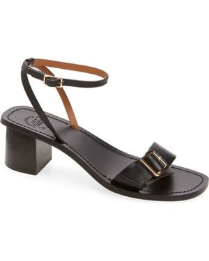 Atp Atelier Mori Ankle Strap Sandal - Metallic