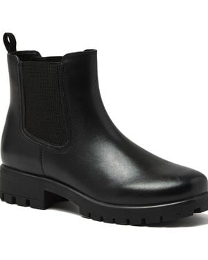 Lands' End Classic Leather Chelsea Boots - Brown