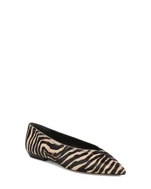 Veronica Beard Bancroft Flat - Black